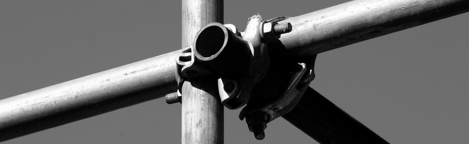 Scaffolding poles in Pembrokeshire